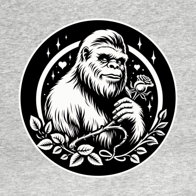 Bigfoot Love by WolfeTEES